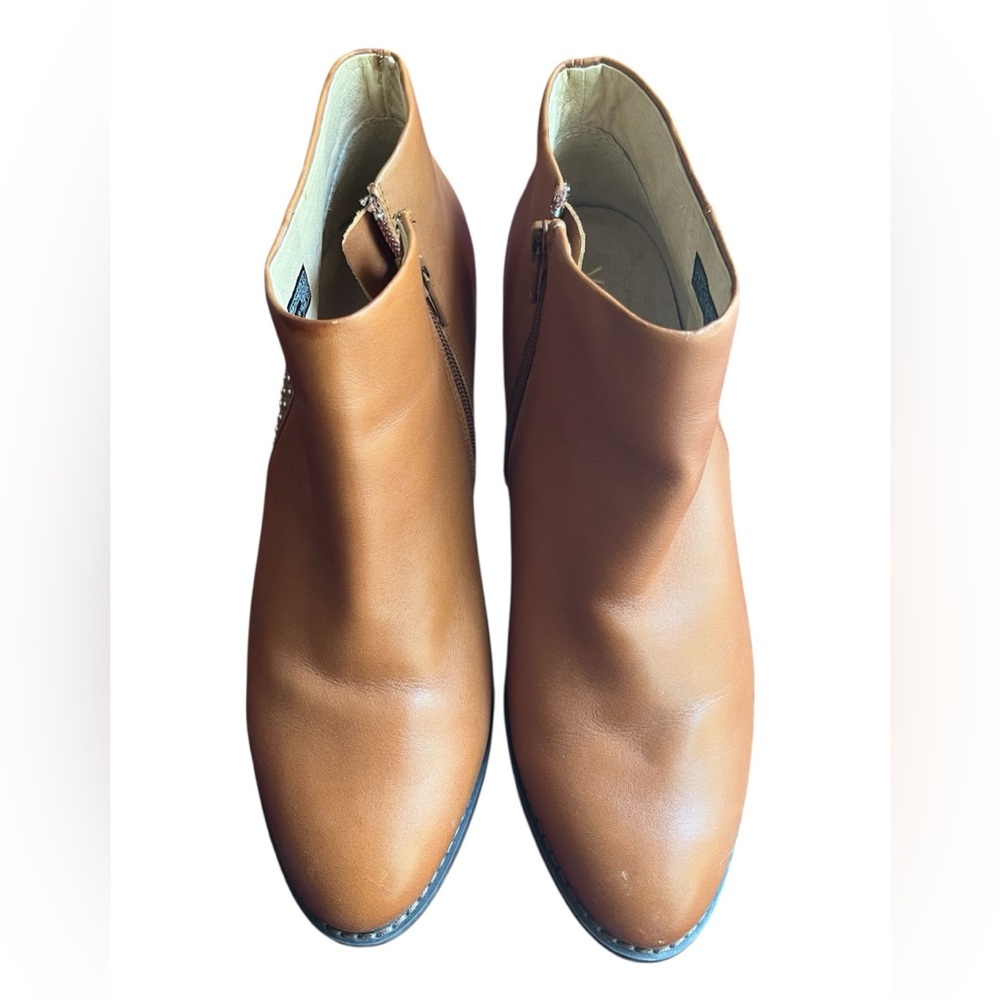 Vionic Tan Ankle Boots